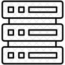 Server Database Storage Icon