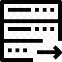 Server Arrow Data Icon