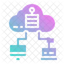 Internet Server Cloud Icon