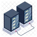 Datenbanken Rechenzentren Server Symbol