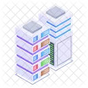 Datenbanken Rechenzentren Server Icon