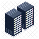 Datenbanken Rechenzentren Server Icon