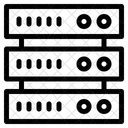 Server Database Software Icon