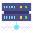 Server Database Infrastructure Icon