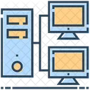Server Sharing Networking Icon