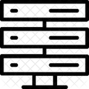 Server Database Networking Icon