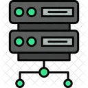 Server Data Base Hosting Icon