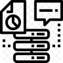Server Database Communication Icon