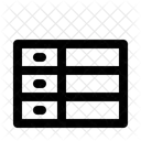 Server Database Storage Icon