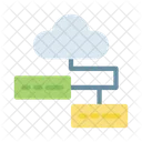 Server Cloud Network Icon