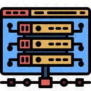 Server Storage Hosting Icon