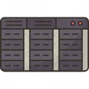 Server Rack Datacenter Icon
