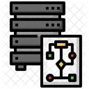 Server Algorithm Algorithm Flowchart Icon