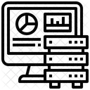 Serveranalyse Analytik Diagramme Symbol