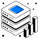 Datenserver Serveranalyse Serverdaten Symbol