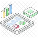 Server Analytics Statistics Infographics Icon