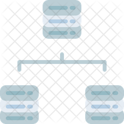 Server architecture Icon - Download in Flat Style
