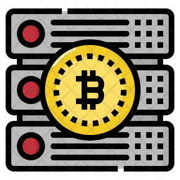 Server Bitcoin  Icon