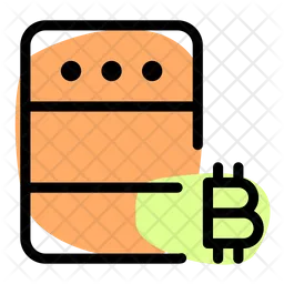 Server Bitcoin  Icon