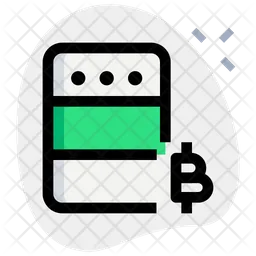 Server Bitcoin  Icon