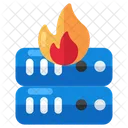 Server Burning Dataserver Database Icon