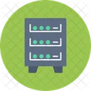 Server Cabinet Cabinet Communication Icon