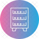 Server Cabinet Cabinet Communication Icon