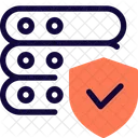 Server Check Protection Storage Database Icon