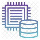 Server Chip Database Chip Chipset Icon