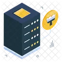 Server Cleaning Dataserver Database Icon