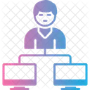 Server Client  Icône