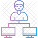 Server Client  Icône