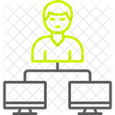 Server client  Icône