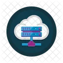 Server Cloud Rete Cloud Hosting Cloud Icon