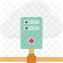 Cloud Network Server Cloud Network Sharing Icon