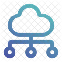 Server, Cloud, Computer, Netzwerk, Technologie  Symbol