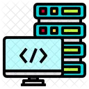 Computer Server Hosting Icon