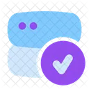 Server Complete Check Safe Icon
