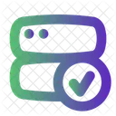 Server Complete Check Safe Icon