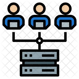 Server Connected Team  Icon
