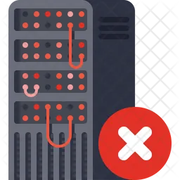 Server Connection Block  Icon