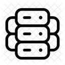 Server Connection Data Storage Server Icon