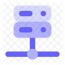 Server Connection Data Storage Server Icon