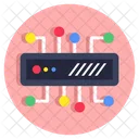 Server Connection Server Nodes Server Network Icon