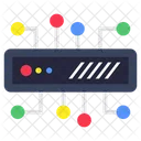 Server Connection Server Nodes Server Network Icon