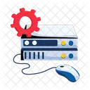Server Control Server Maintenance Server Management Icon