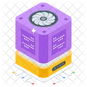 Server Cooling Server Fan Server Rack Icon