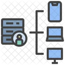 Server Data Data Broker Icon