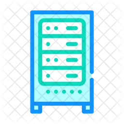 Server Data Storage  Icon