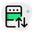Server Data Transfer  Icon